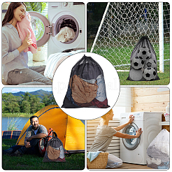 2Pcs Polyester Drawstring Clothing Storage Bags&nbsp;ABAG-GF0001-49A