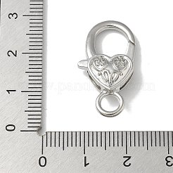 Alloy Lobster Claw Clasps&nbsp;KK-Q019-20P