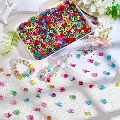 2Bags 600Pcs Opaque Acrylic Beads&nbsp;SACR-PA0001-11