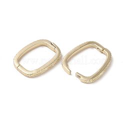 Brass Twister Clasps&nbsp;KK-L208-78G