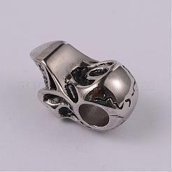 Skull 304 Stainless Steel Beads&nbsp;STAS-F103-12A
