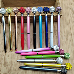 200Pcs Pave Disco Ball Beads&nbsp;RB-PA0001-11D