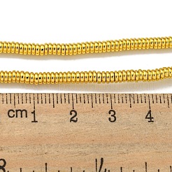 Electroplated Synthetic Non-Magnetic Hematite Beads Strands&nbsp;G-I360-C01-01
