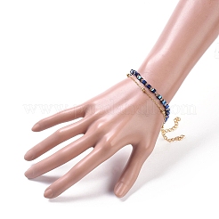 Beaded Bracelets and Chain Bracelets Sets&nbsp;BJEW-JB05009-05