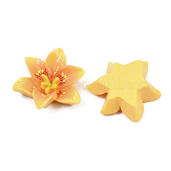 Opaque Resin Decoden Cabochons&nbsp;CRES-D328-03