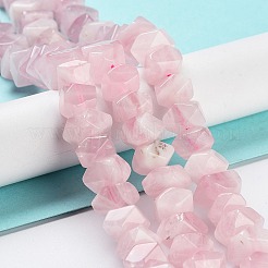 Natural Madagascar Rose Quartz Beads Strands&nbsp;G-D091-A02