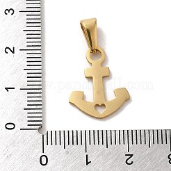 PVD Vacuum Plating 304 Stainless Steel Pendants&nbsp;STAS-B053-16G