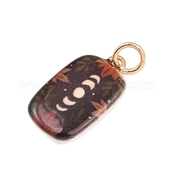 Brass Enamel Pendants&nbsp;LS-ENAM-I087-03A