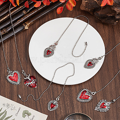 10Pcs 5 Styles Alloy Charms Ceiling Fan Pull Chain Extenders&nbsp;PALLOY-CP00007