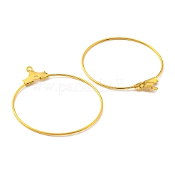 Iron Ring Hoop Earring Pendant&nbsp;IFIN-E025-02G