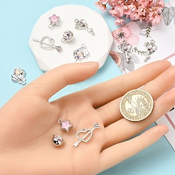 Alloy with Rhinestone Pendants&nbsp;FIND-YW0006-41