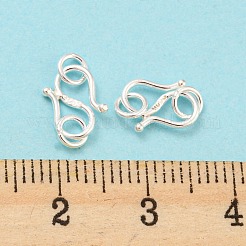 925 Sterling Silver Hook and S-Hook Clasps&nbsp;STER-K175-04S