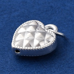 925 Sterling Silver Heart Charms&nbsp;STER-G045-05S