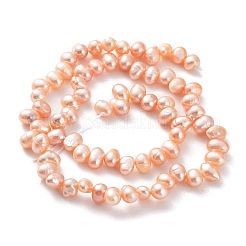 Natural Cultured Freshwater Pearl Beads Strands&nbsp;PEAR-J007-81B