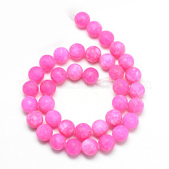Natural White Jade Bead Strands&nbsp;X-G-R297-10mm-55