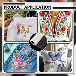 PVA Stick and Stitch Embroidery&nbsp;DIY-WH0671-517B