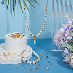 200Pcs 5 Styles Brass Beads&nbsp;KK-PH0011-64G