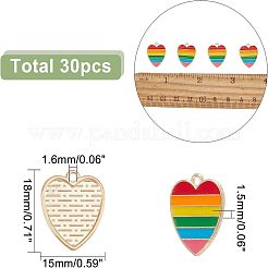 Alloy Enamel Pendants&nbsp;ENAM-NB0001-92