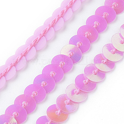 Eco-Friendly Plastic Paillette Beads&nbsp;PVC-Q092-6mm-P89