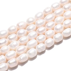 Natural Cultured Freshwater Pearl Beads Strands&nbsp;PEAR-N024-06