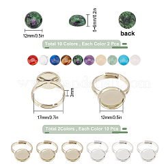DIY Finger Ring Making Kit&nbsp;DIY-SC0017-73