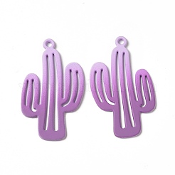 Spray Painted Alloy Charms&nbsp;PALLOY-P291-19M-02