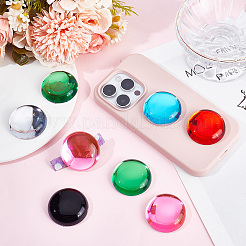 12Pcs 6 Colors Acrylic Imitation Cat Eye Cabochons&nbsp;MACR-NB0001-32