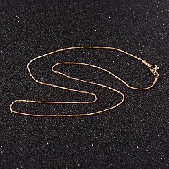 304 Stainless Steel Snake Chain Necklaces&nbsp;NJEW-O096-C-23G