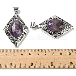 Natural Amethyst Big Pendants&nbsp;G-Z050-08B