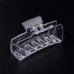 Transparent Plastic Large Claw Hair Clips&nbsp;PHAR-F016-11