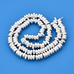 Electroplate Non-magnetic Synthetic Hematite Beads Strands&nbsp;X-G-Q465-29S