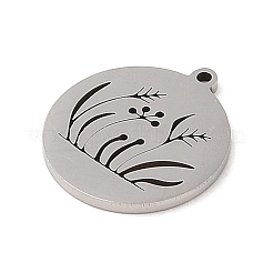 Non-Tarnish 201 Stainless Steel Pendants&nbsp;STAS-S126-01P