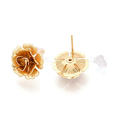 Brass Stud Earring Findings&nbsp;KK-T074-90G