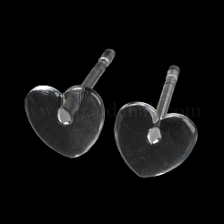 Resin Stud Earring Findings&nbsp;X1-FIND-H046-07