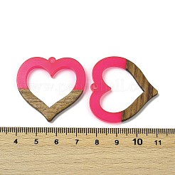 Resin and Walnut Pendants&nbsp;WOOD-I013-09C