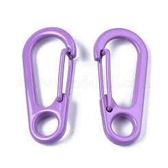 Spray Painted Alloy Spring Gate Rings&nbsp;KEYC-S255-010-NR