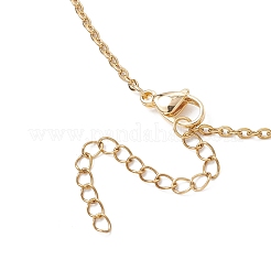 304 Stainless Steel Macrame Pouch Necklace Making for Gemstone Nuggets&nbsp;NJEW-JN05523