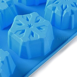 Snowflake Cake DIY Food Grade Silicone Mold&nbsp;DIY-K075-15