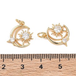 SHEGRACE Valentine's Day Brass Clear Cubic Zirconia Pendants&nbsp;XGRQ3K682-536G
