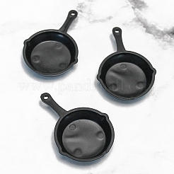 10Pcs Plastic Frying Pan Miniature Ornaments&nbsp;PW-WG6F097-01