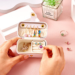 1Pc PU Imitation Leather Jewelry Box&nbsp;LBOX-TA0001-01A