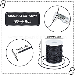 1 Roll Hollow Pipe PVC Tubular Synthetic Rubber Cord&nbsp;RCOR-SC0001-01A