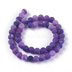 Natural Weathered Agate Beads Strands&nbsp;G-P414-A03