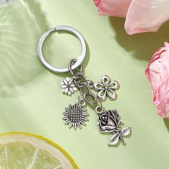 Tibetan Style Alloy Keychains&nbsp;KEYC-JKC01022
