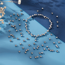 304 Stainless Steel Beads&nbsp;STAS-UN0006-40P