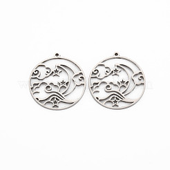 Non-Tarnish 201 Stainless Steel Pendants&nbsp;STAS-S119-156P