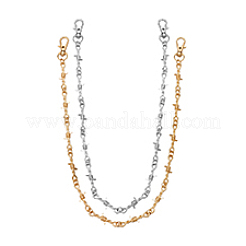 2Pcs 2 Colors Alloy Trouser Chain&nbsp;HJEW-PH02273