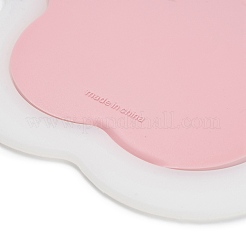 Flower-Shaped Silicone Heat Insulation Coasters&nbsp;AJEW-K055-03A