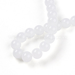 Imitation Jade Glass Beads Strands&nbsp;LS-GLAA-T032-J10mm-01