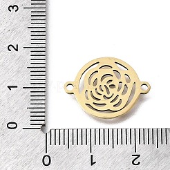 201 Stainless Steel Connector Charms&nbsp;STAS-B143-01G